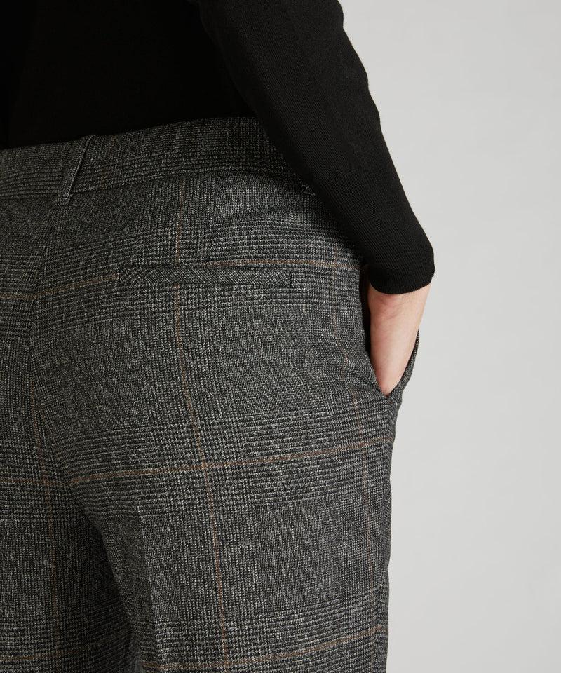 Slowear Pantalone regular fit in flanella Vendita Economica