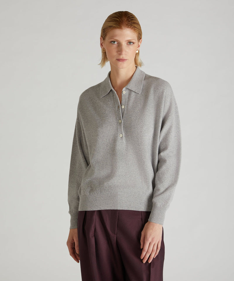 Slowear Polo over in lana e cashmere Vendite Flash