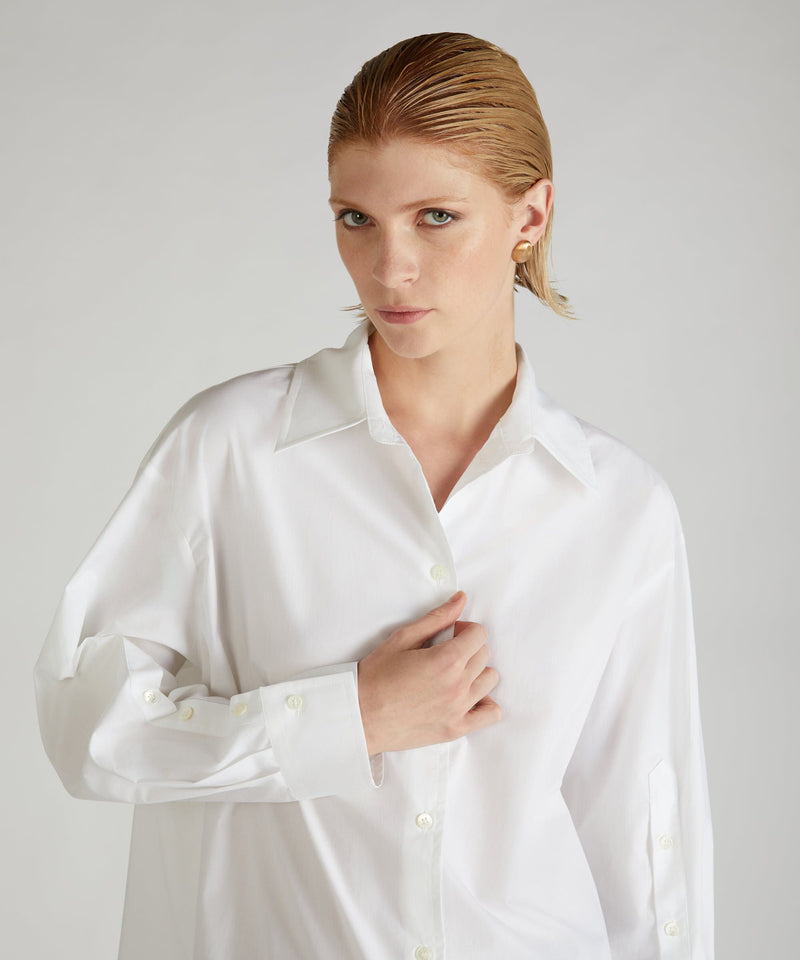 Slowear Camicia regular fit in popeline di cotone 2025