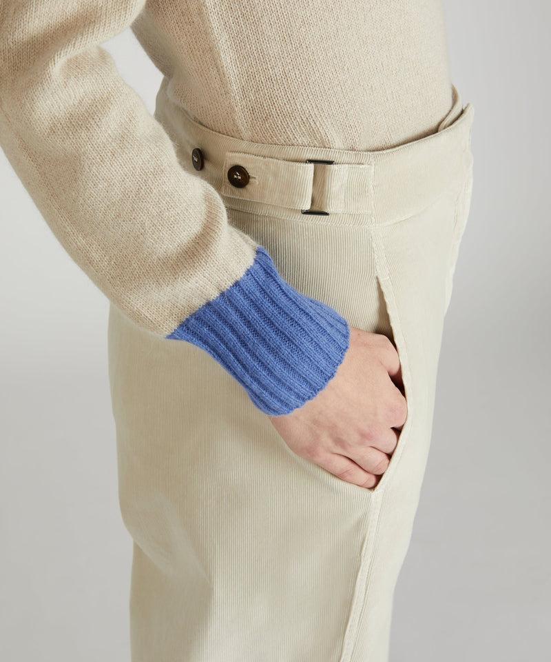 Slowear Pantalone regular fit in velluto Nuovo