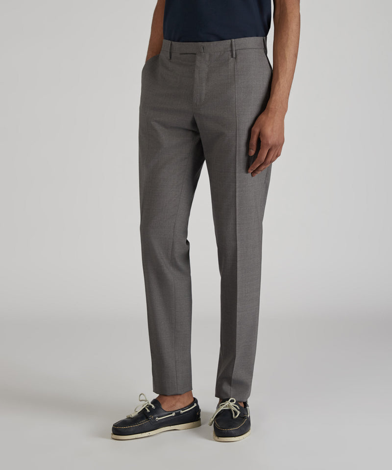 Slowear Pantalone slim fit in lana tropical Offerta