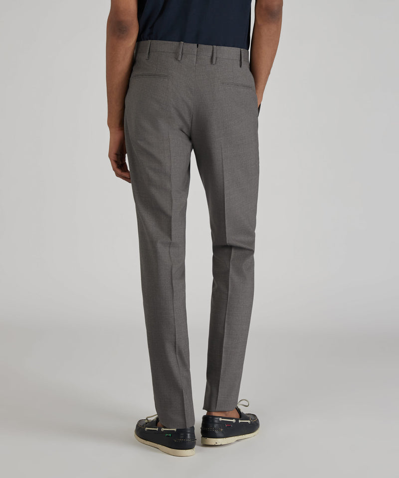 Slowear Pantalone slim fit in lana tropical Offerta