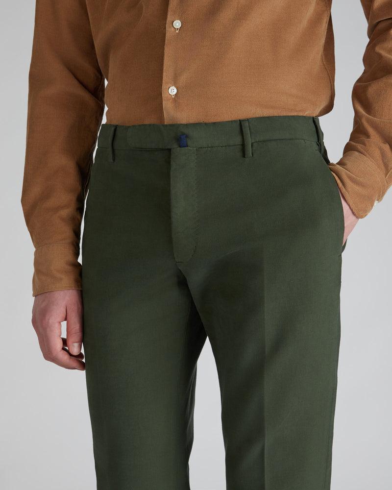 Slowear Pantalone slim fit in doeskin In Vendita