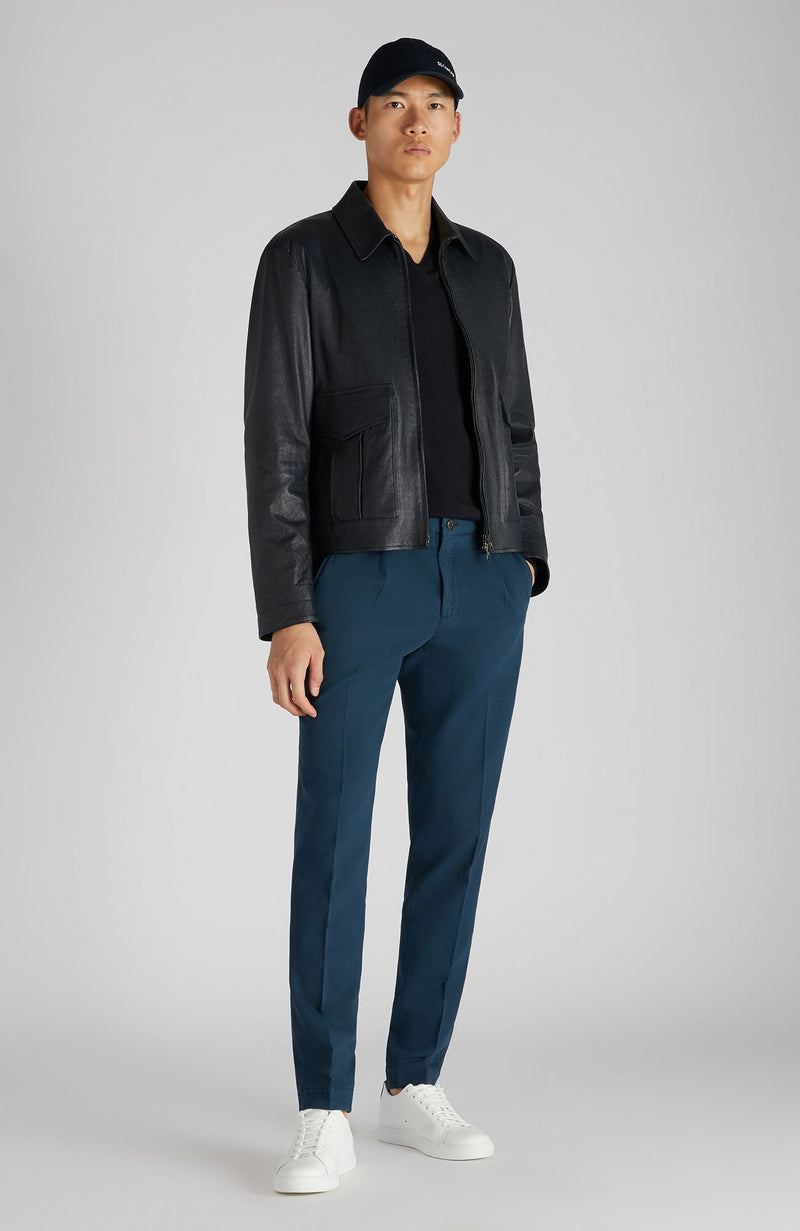 Slowear Maglia scollo a V slim fit in Flexwool certificato Saldi Di Fabbrica