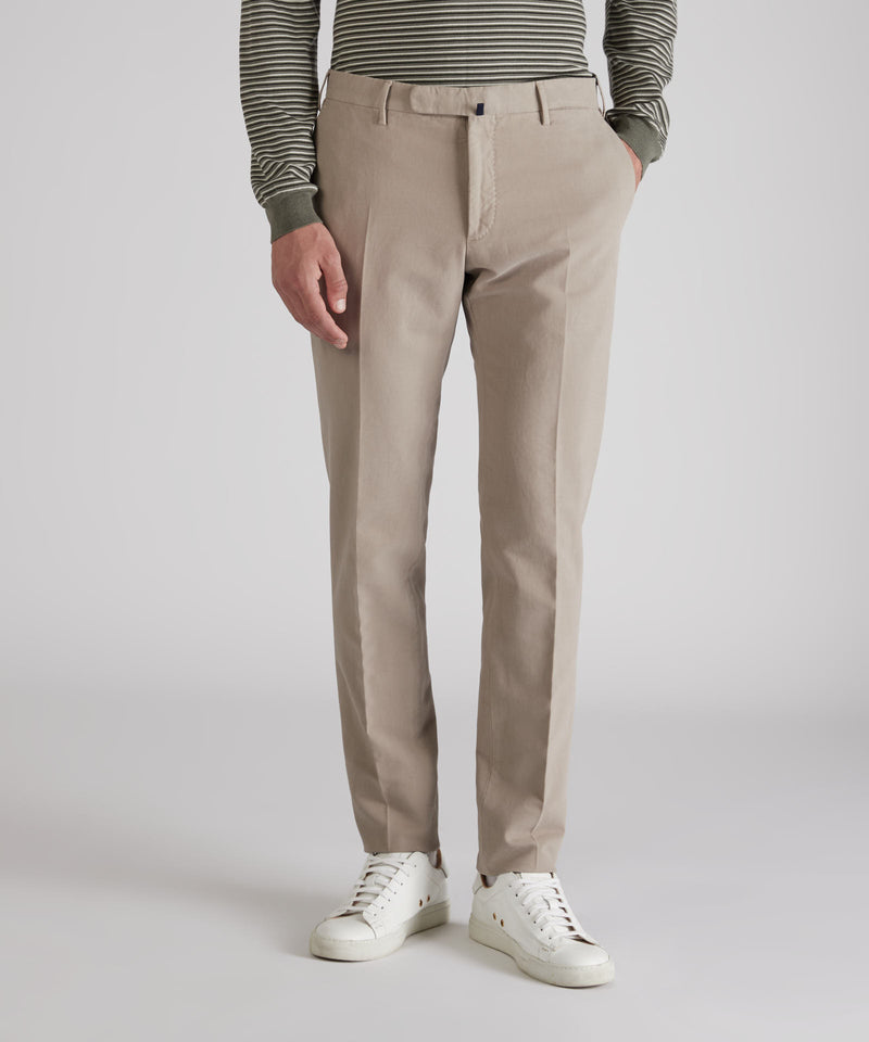 Slowear Pantalone slim fit in doeskin Negozio