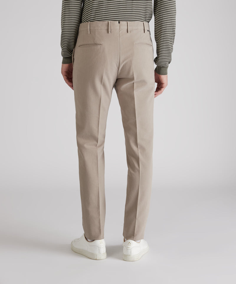 Slowear Pantalone slim fit in doeskin Negozio