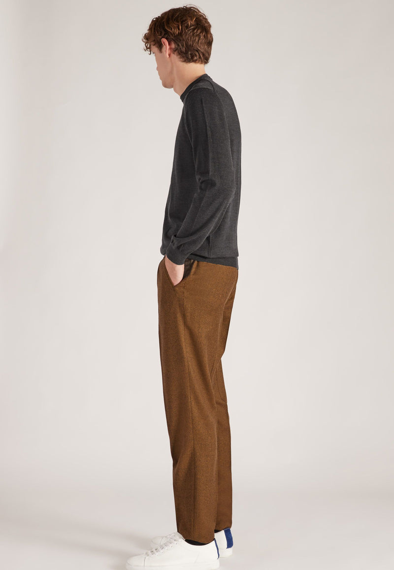 Slowear Girocollo slim fit in Flexwool certificato Moda