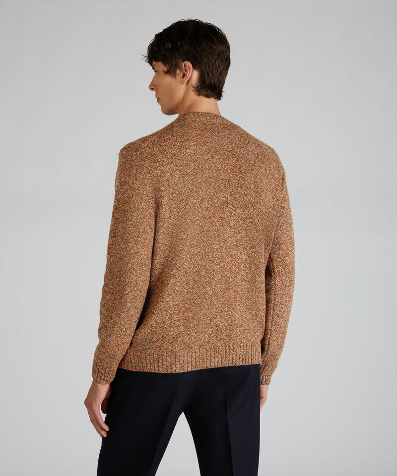 Slowear Girocollo slim fit in lana Geelong Promozione