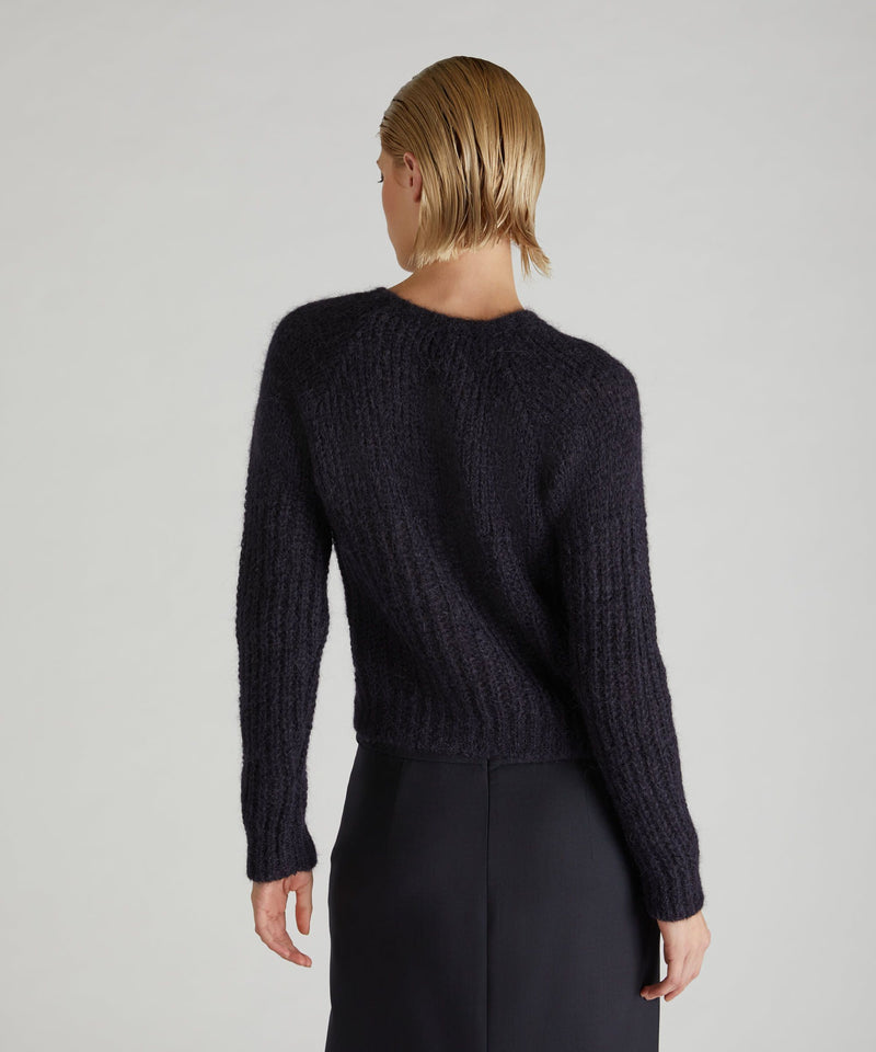Slowear Cardigan slim fit in Mohair e Alpaca Acquista Ora