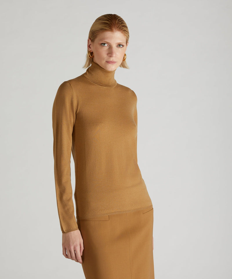 Slowear Dolcevita slim fit in Flexwool Consegna Veloce