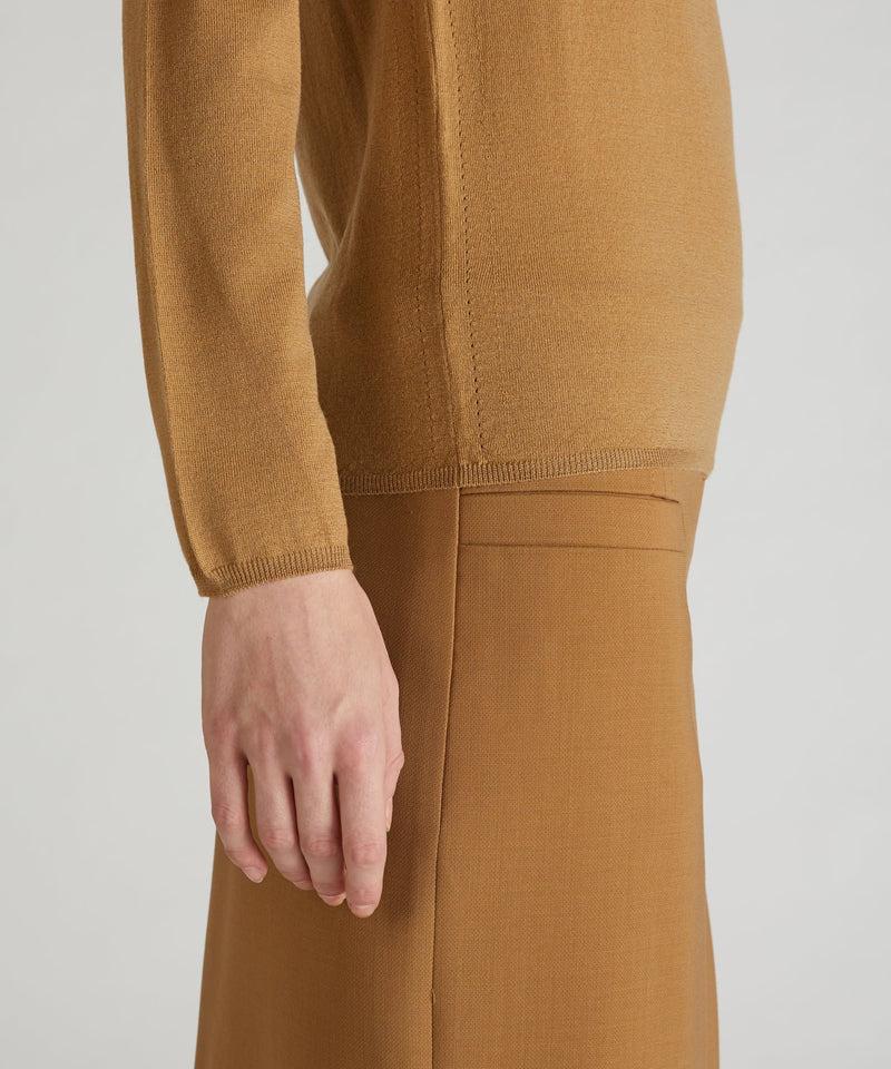 Slowear Dolcevita slim fit in Flexwool Consegna Veloce