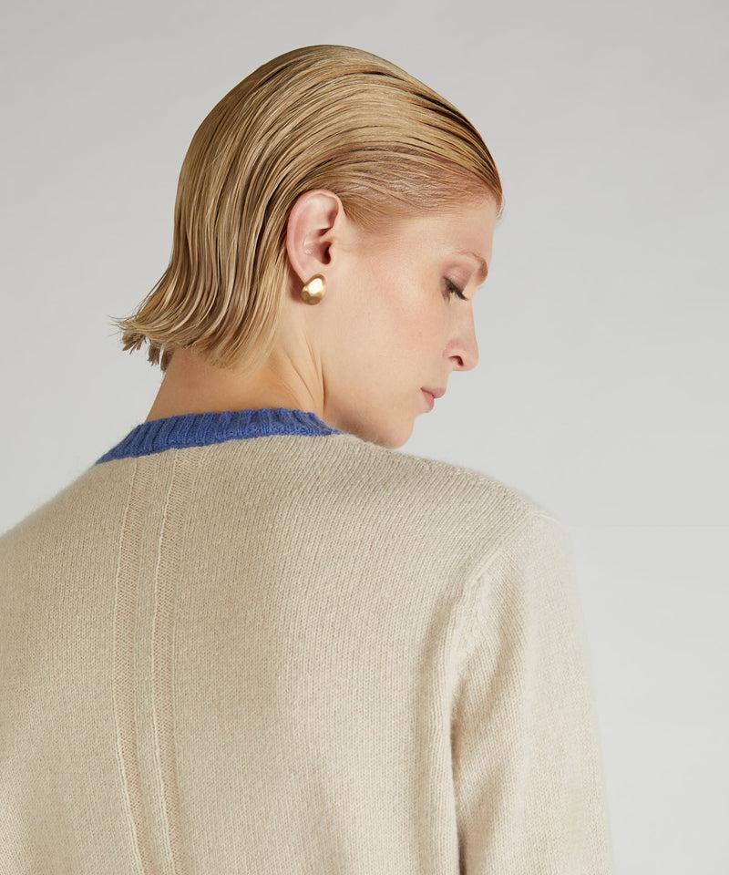 Slowear Girocollo over in lana e Angora Fino Al -60%