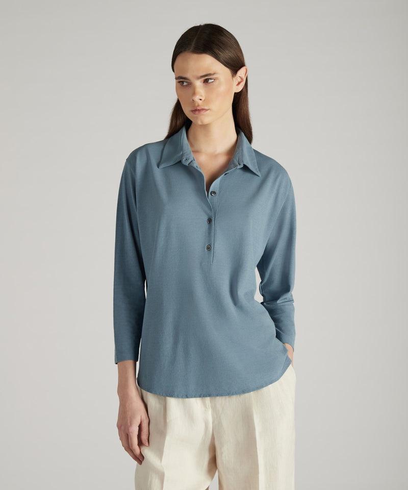 Slowear Polo regular fit in IceCotton organico Outlet