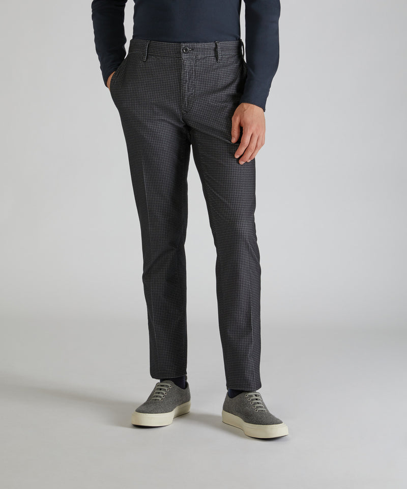 Slowear Pantalone slim fit in fustagno di cotone In Linea