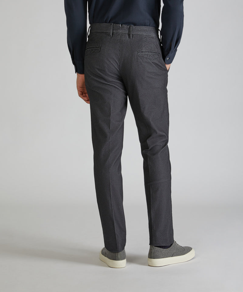 Slowear Pantalone slim fit in fustagno di cotone In Linea