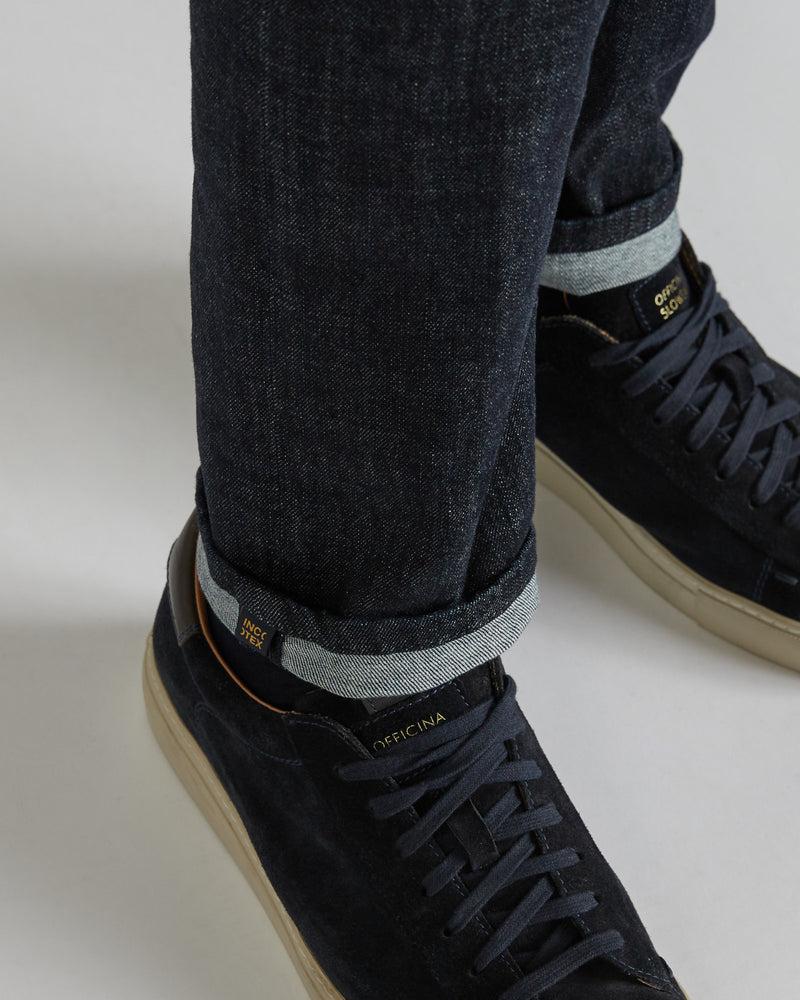 Slowear Pantalone sartoriale in denim stretch Qualità