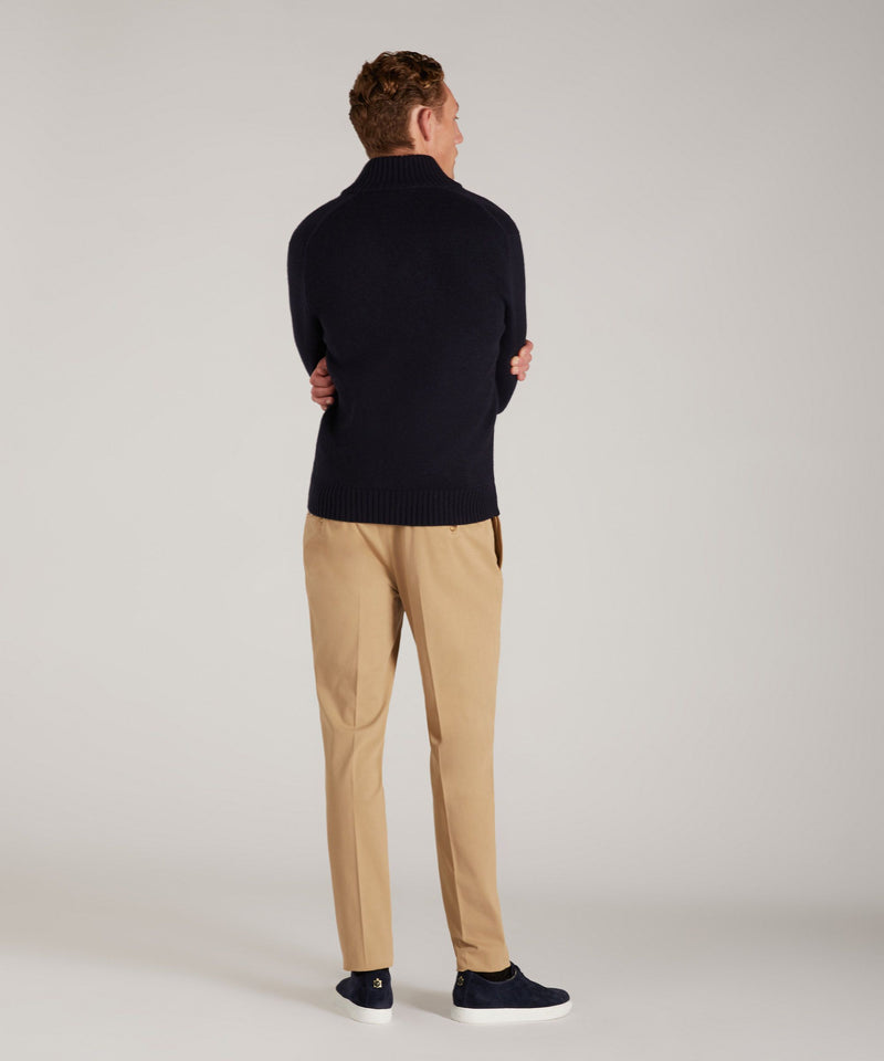 Slowear Pantalone tapered fit in tricocell certificato Promozione