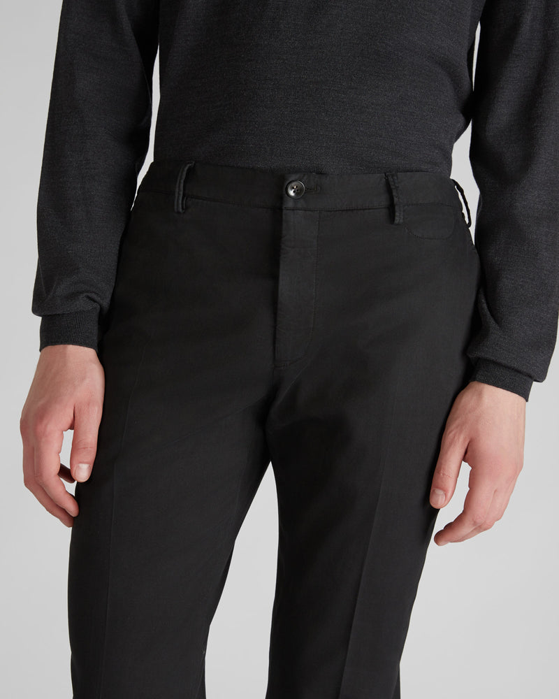 Slowear Pantalone tapered fit in tricocell certificato Spedizione Gratuita
