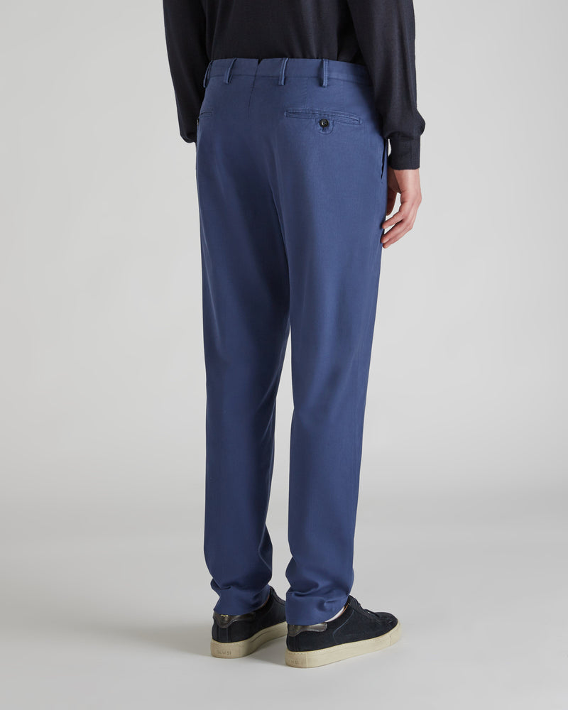 Slowear Pantalone tapered fit in tricocell certificato Negozi Online