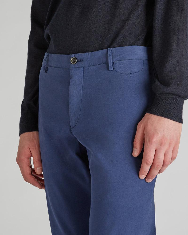 Slowear Pantalone tapered fit in tricocell certificato Negozi Online