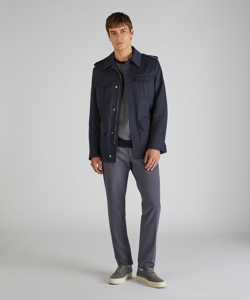 Slowear Pantalone slim fit in cotone stretch Consegna Veloce