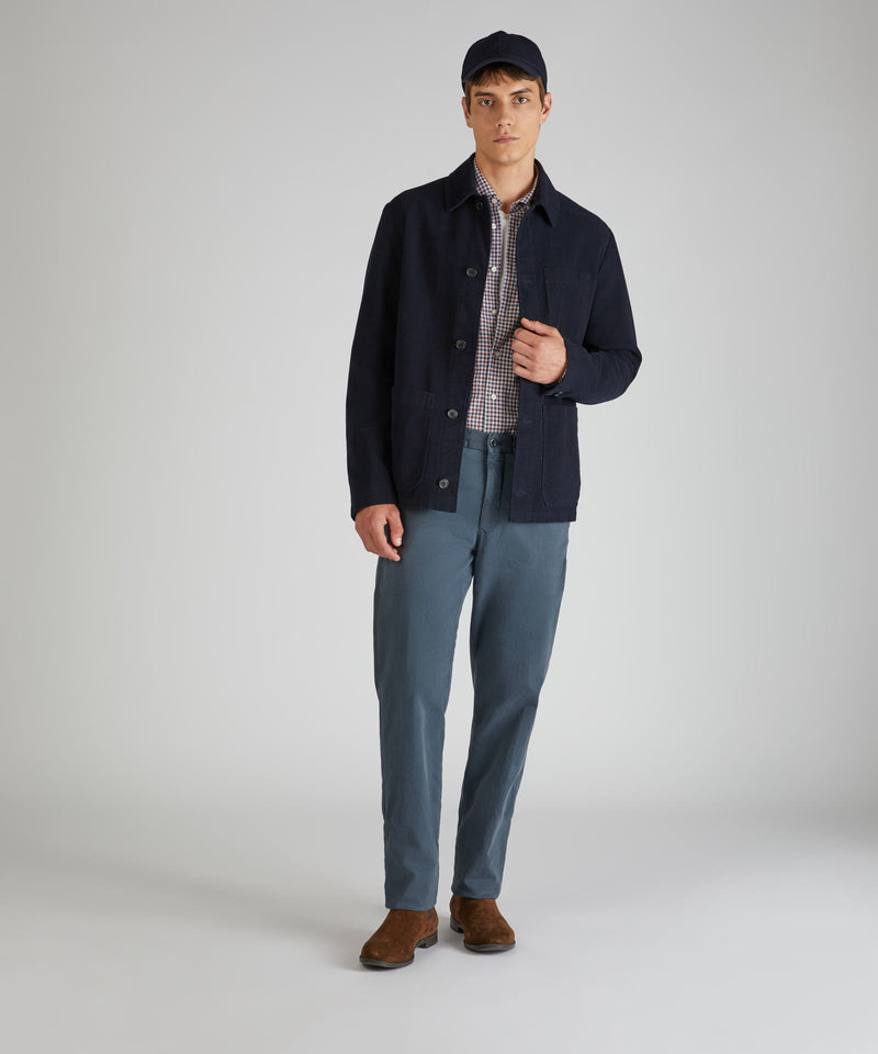 Slowear Pantalone slim fit in satin di cotone Convenienza