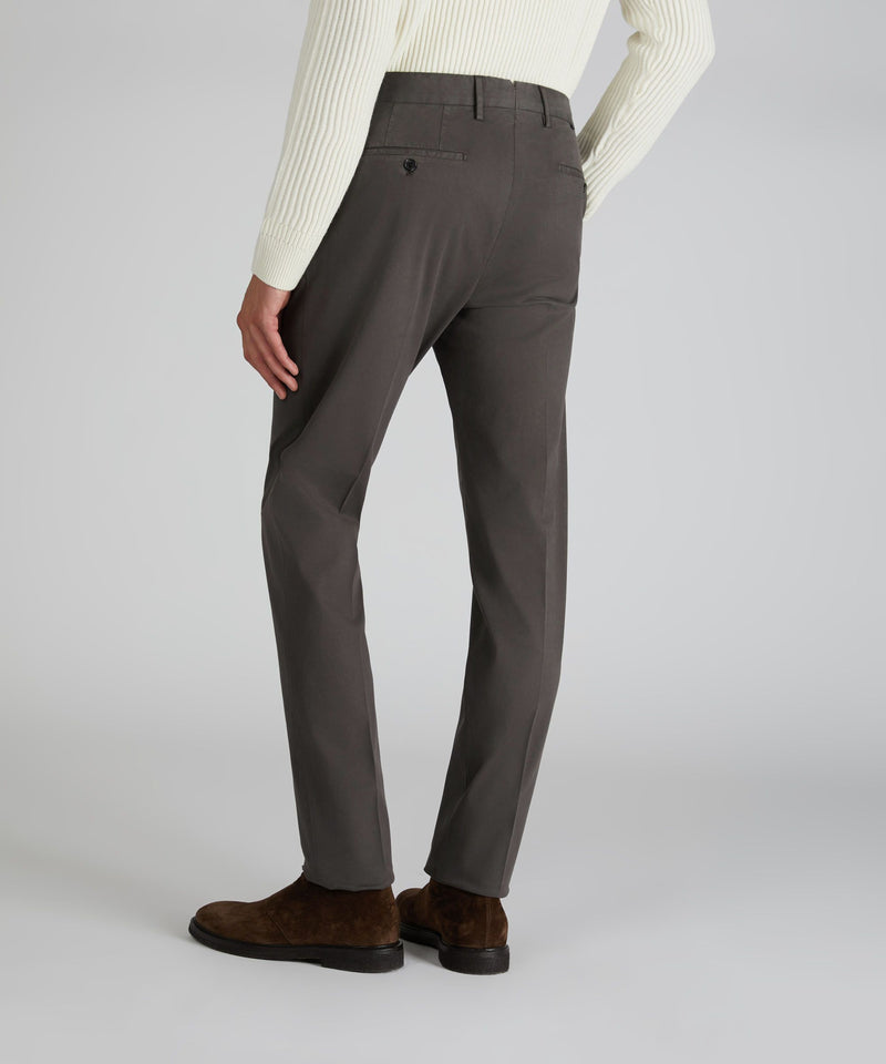 Slowear Pantalone tapered fit in cotone e lyocell Economico