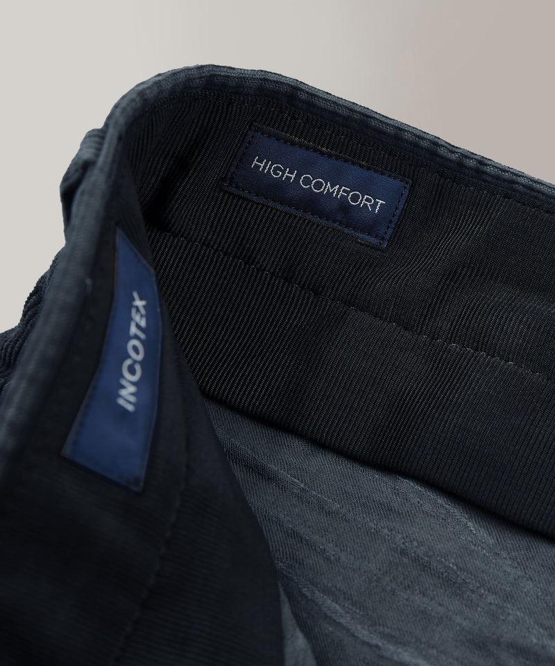 Slowear Pantalone regular fit in velluto In Vendita