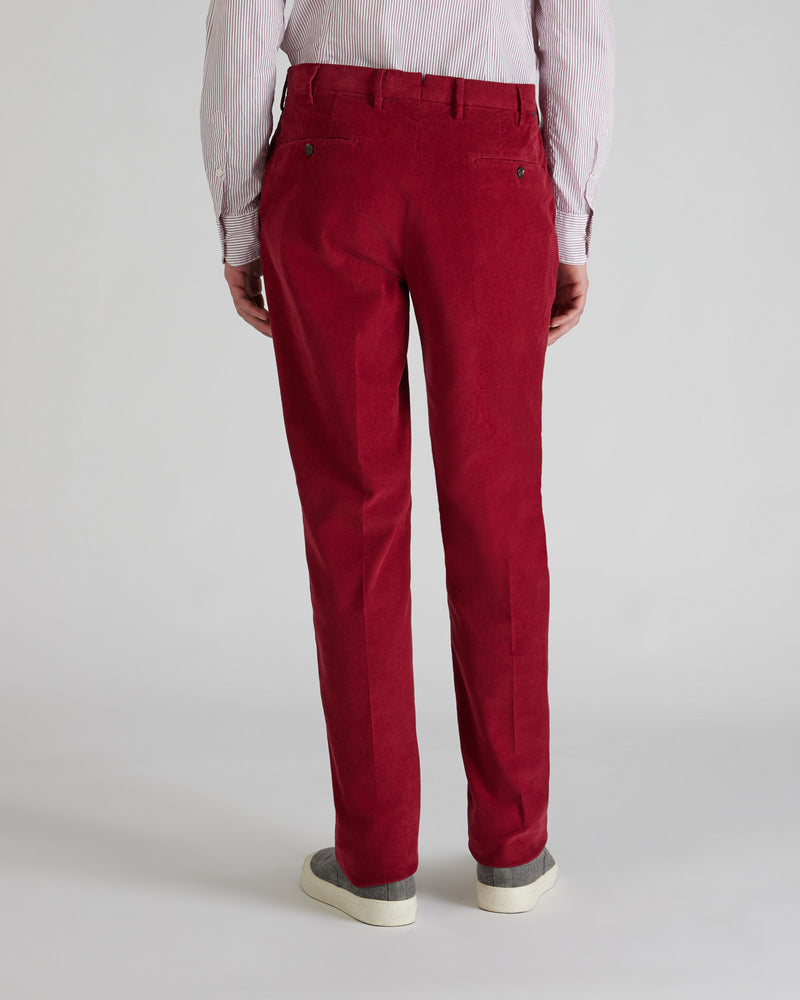 Slowear Pantalone regular fit in velluto a coste Saldi