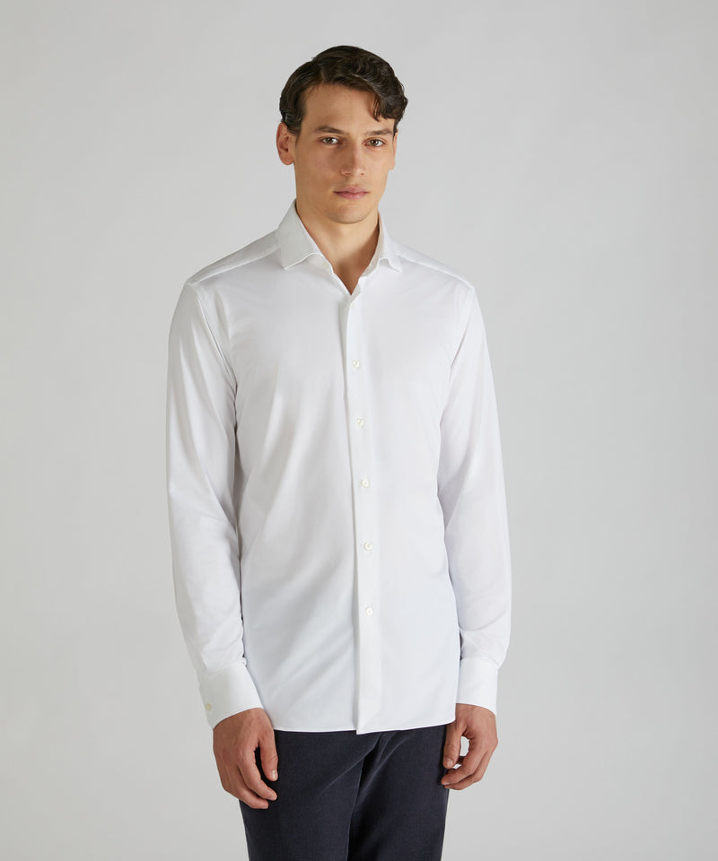 Slowear Camicia slim fit in tessuto tecnico Vendite Flash