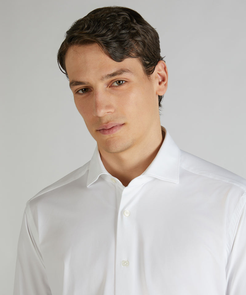 Slowear Camicia slim fit in tessuto tecnico Vendite Flash