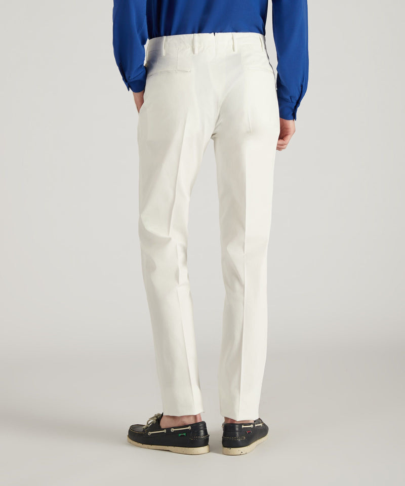 Slowear Pantalone slim fit in cotone certificato Royal Batavia In Saldo