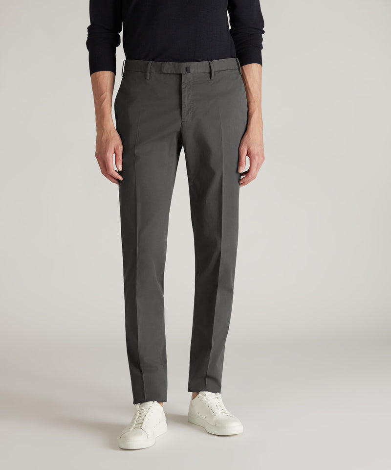 Slowear Pantalone slim fit in cotone certificato Royal Batavia Nuova