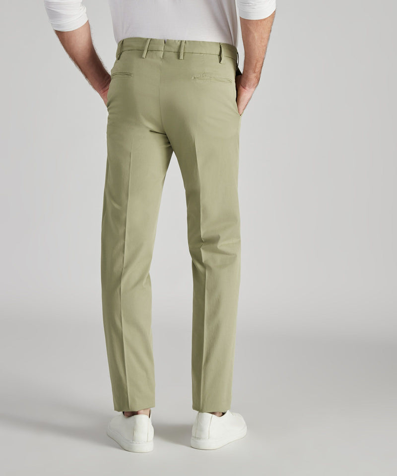 Slowear Pantalone slim fit in cotone certificato Royal Batavia Italy