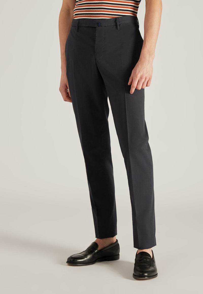 Slowear Pantalone slim fit in cotone certificato Royal Batavia Italia