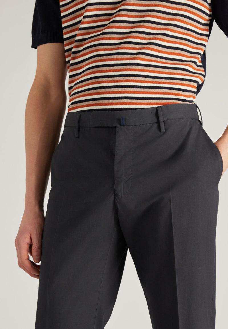 Slowear Pantalone slim fit in cotone certificato Royal Batavia Italia