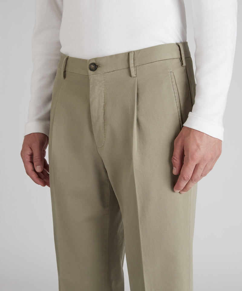 Slowear Pantalone tapered fit in cotone Vendita