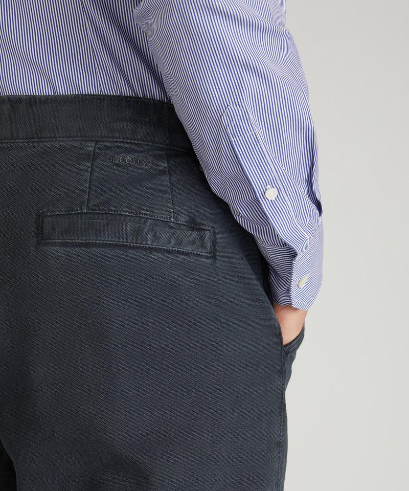 Slowear Pantalone carrot fit in cotone canvas Spedizione Gratuita