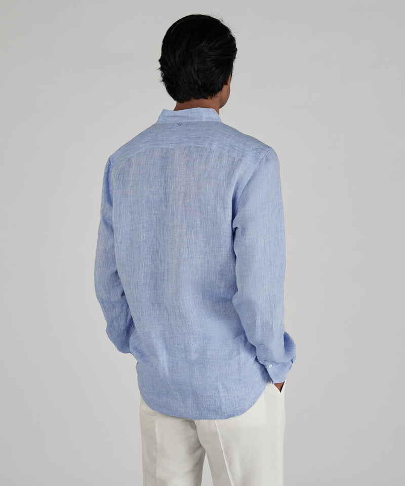 Slowear Camicia regular fit in lino Qualità Garantita