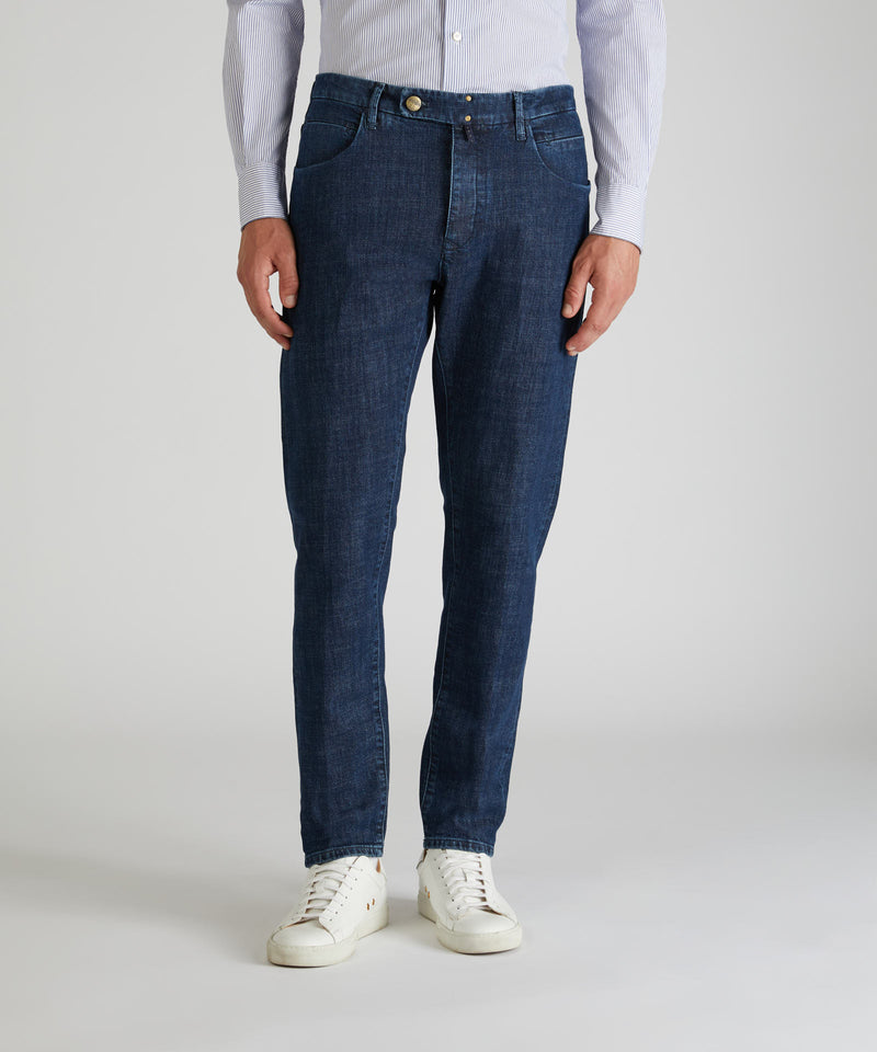 Slowear Pantalone sartoriale in denim stretch Promozione Limitata