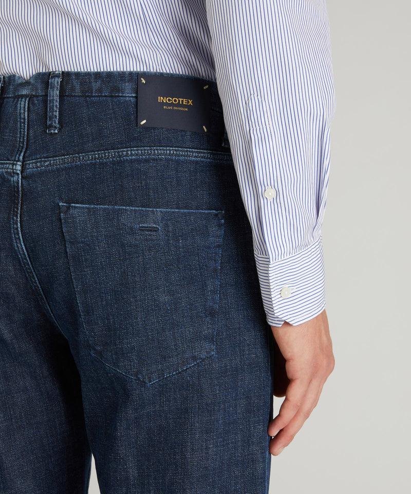 Slowear Pantalone sartoriale in denim stretch Promozione Limitata