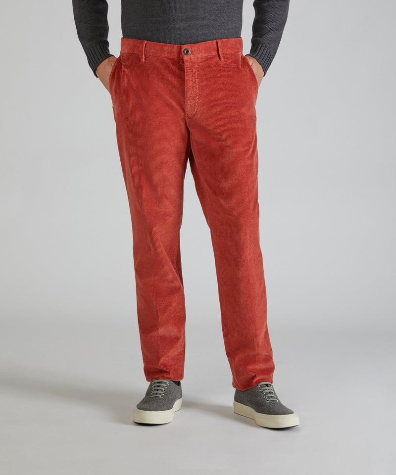 Slowear Pantalone slim fit in velluto Shopping Online