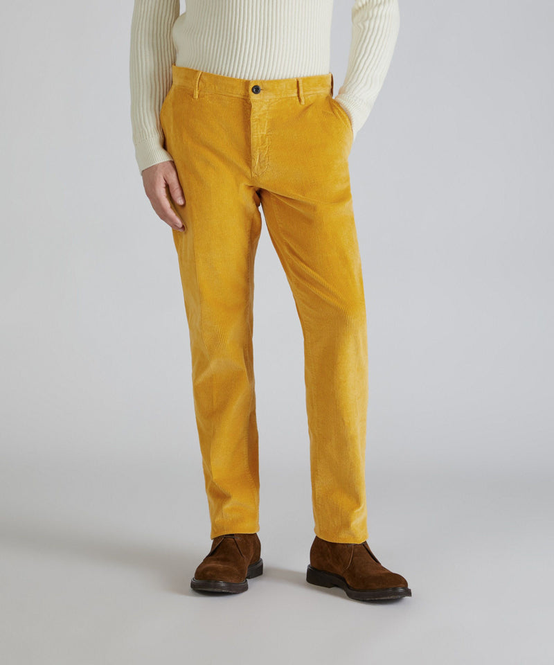 Slowear Pantalone slim fit in velluto Prezzo Ridotto