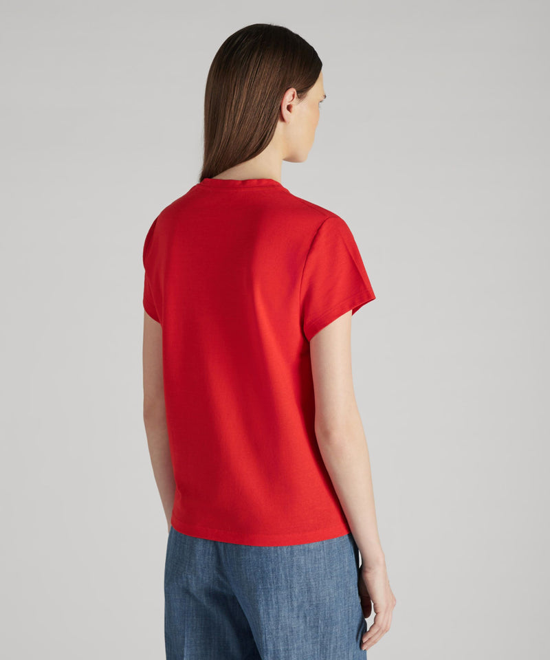 Slowear T-shirt regular fit in IceCotton organico Vendita Economica