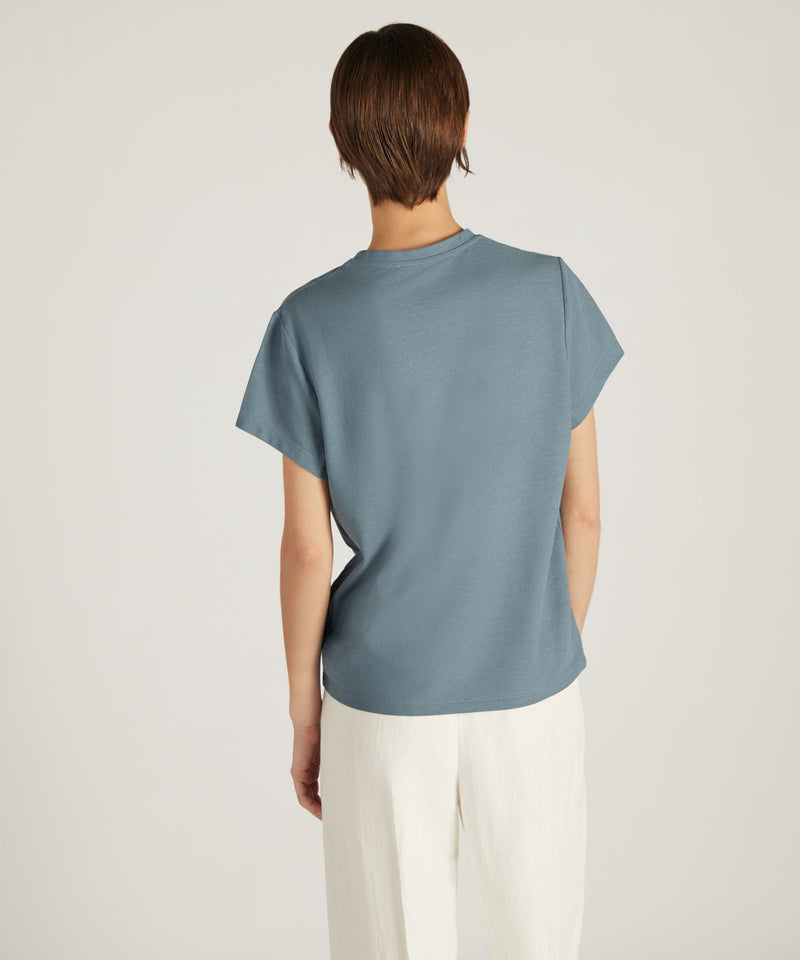 Slowear T-shirt regular fit in IceCotton organico Saldi Di Fabbrica