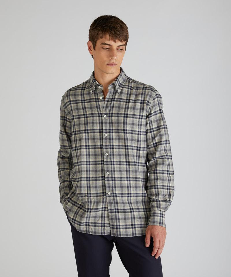 Slowear Camicia casual fit in flanella Pezzi Unici