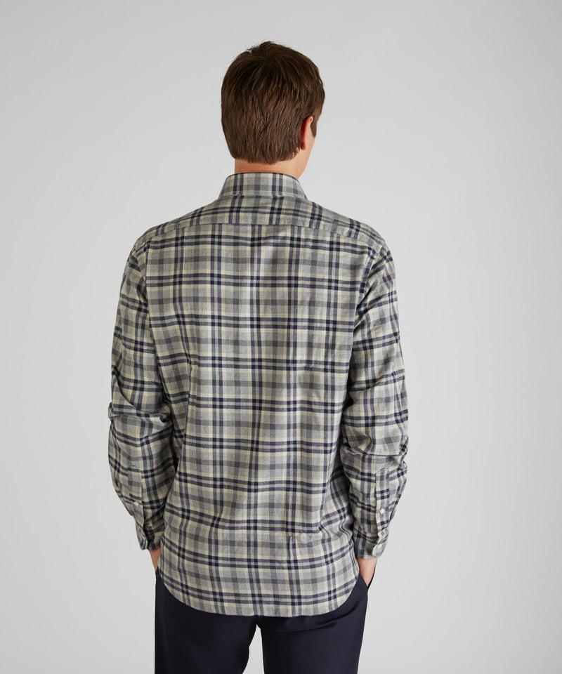 Slowear Camicia casual fit in flanella Pezzi Unici