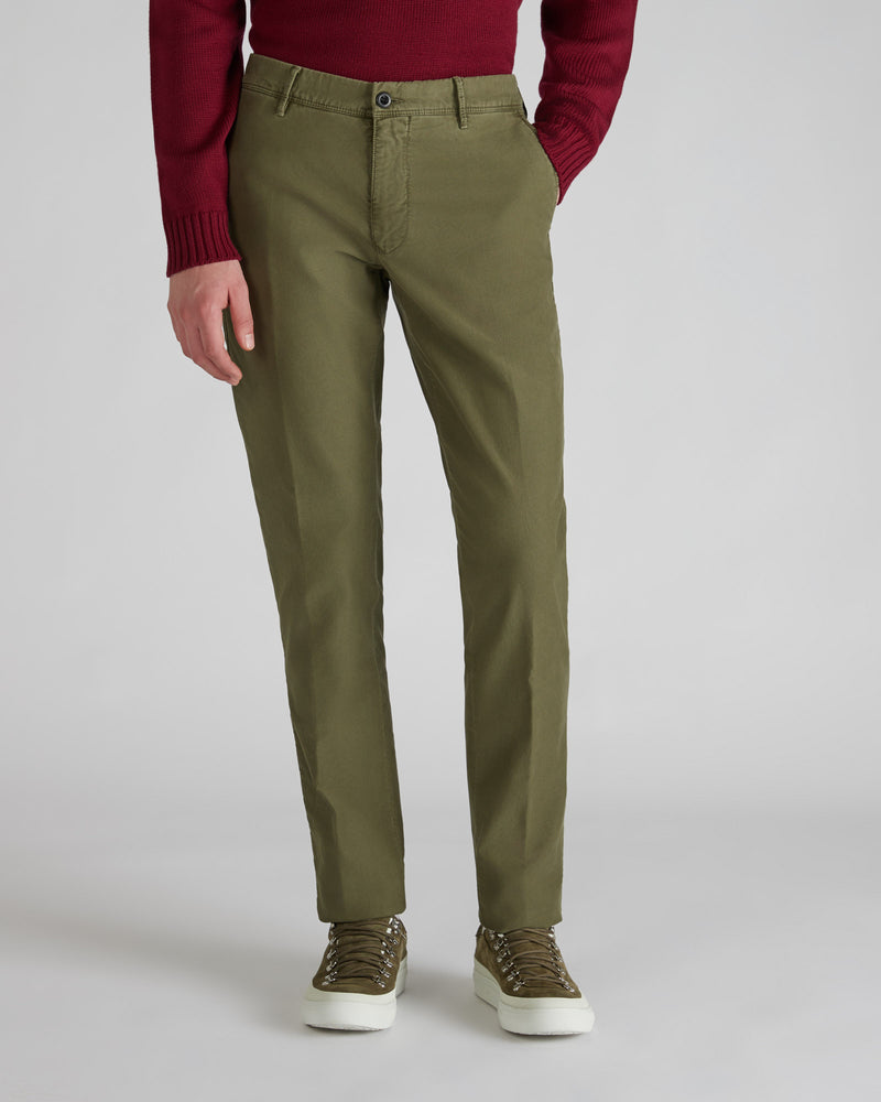 Slowear Pantalone slim fit in Tricochino Qualità Garantita