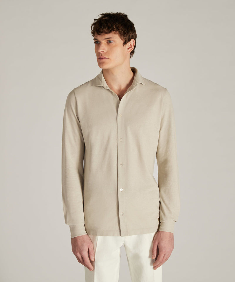 Slowear Camicia slim fit in IceCotton organico Promozione Limitata