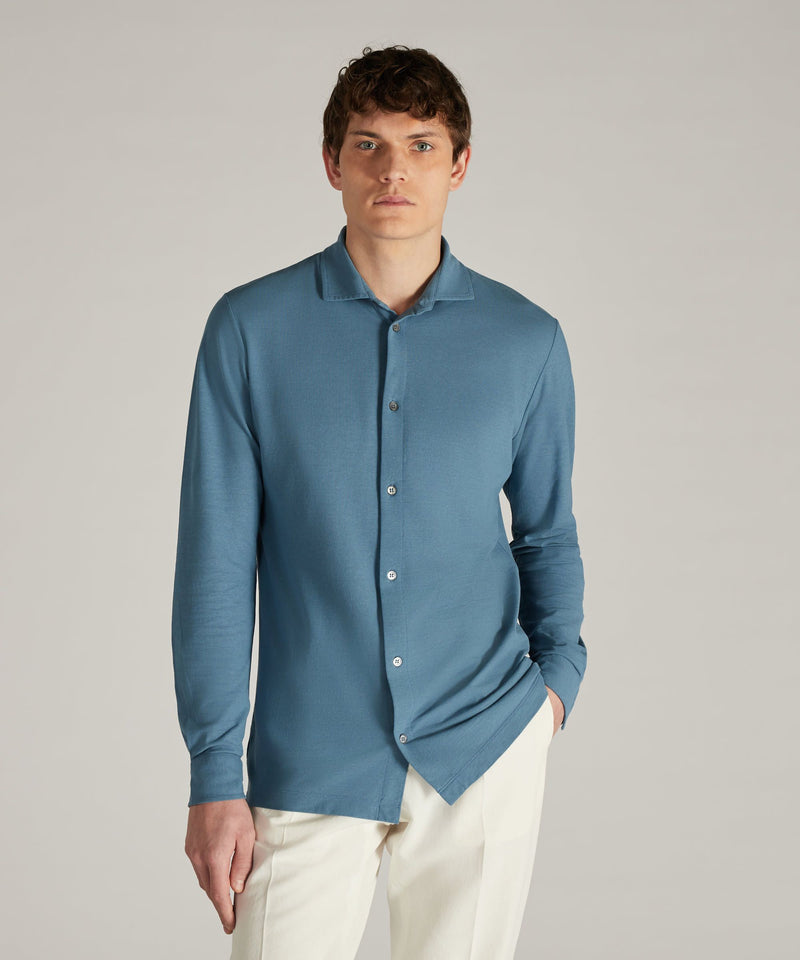 Slowear Camicia slim fit in IceCotton organico Fino Al -60%